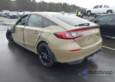 2025 Honda Civic Sedan Sport from USA, damaged, VIN 19XFL2H83SE008434